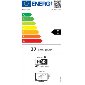 Panasonic Smart Τηλεόραση 40" Full HD LED TV-40S55AEZ HDR (2024)